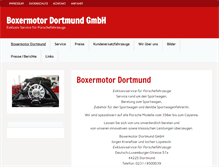 Tablet Screenshot of boxermotor-dortmund.de